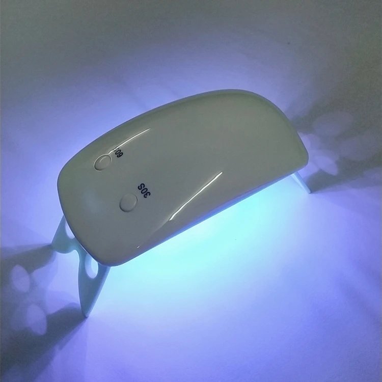 New Rechargeable cordless nail lamp sun mini led uv 9W nail dryer