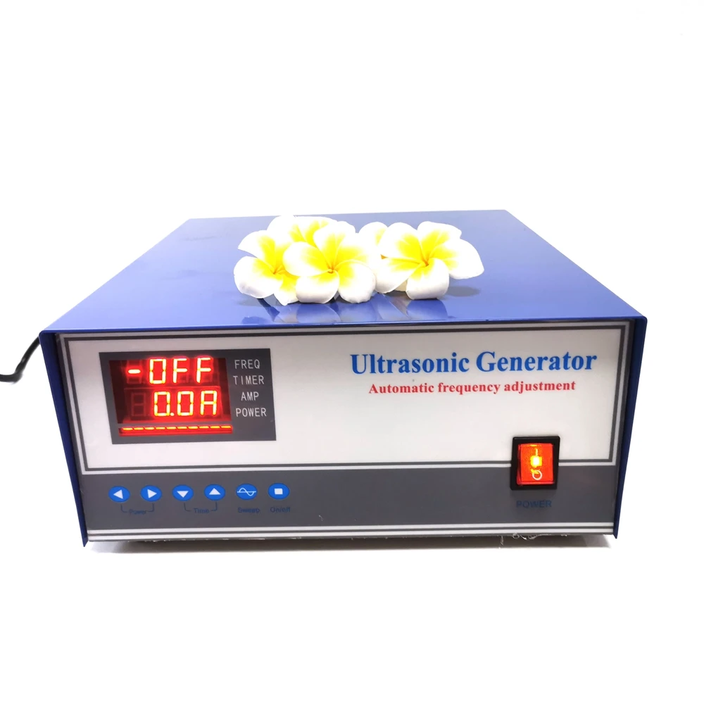 1000w 25khz Digital Ultrasonic Generator With Frequency And Power And Timer Adjust For Ultrasonic Cleaning Machines