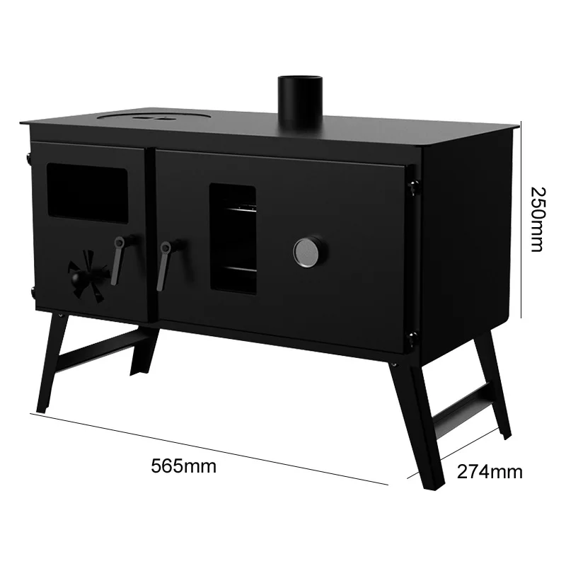 Remaco Hot Sell China Mini Small Wood Burning Cooking Warm Outdoor Camping Bell Tent Wood Stove For Camping