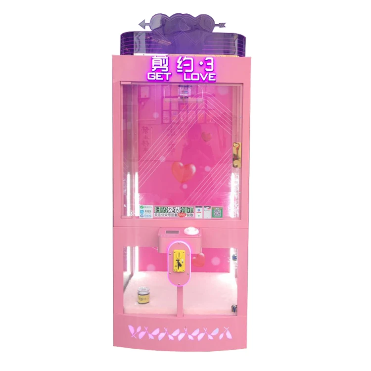 
Game Power arcade human catch claw crane toy machine 
