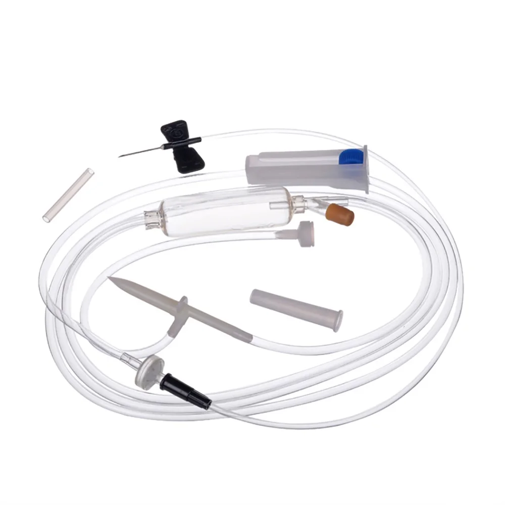 Medical IV Infusion Set with CE Approved for