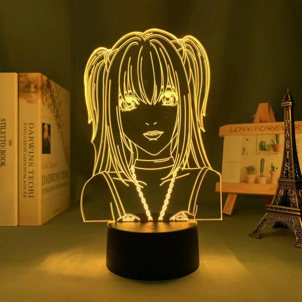 Фигурка манга Death Note L Lawliet светодиодный ночник