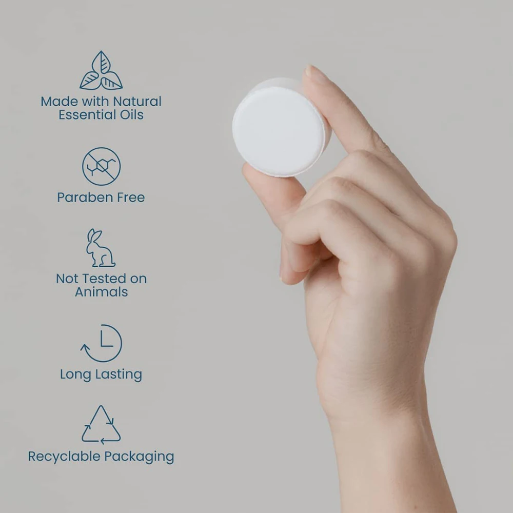 15 Tablets Individual Package Relaxation Relieve Stress Lemon Essential Oil Aromatherapy Tablet Shower Steamers