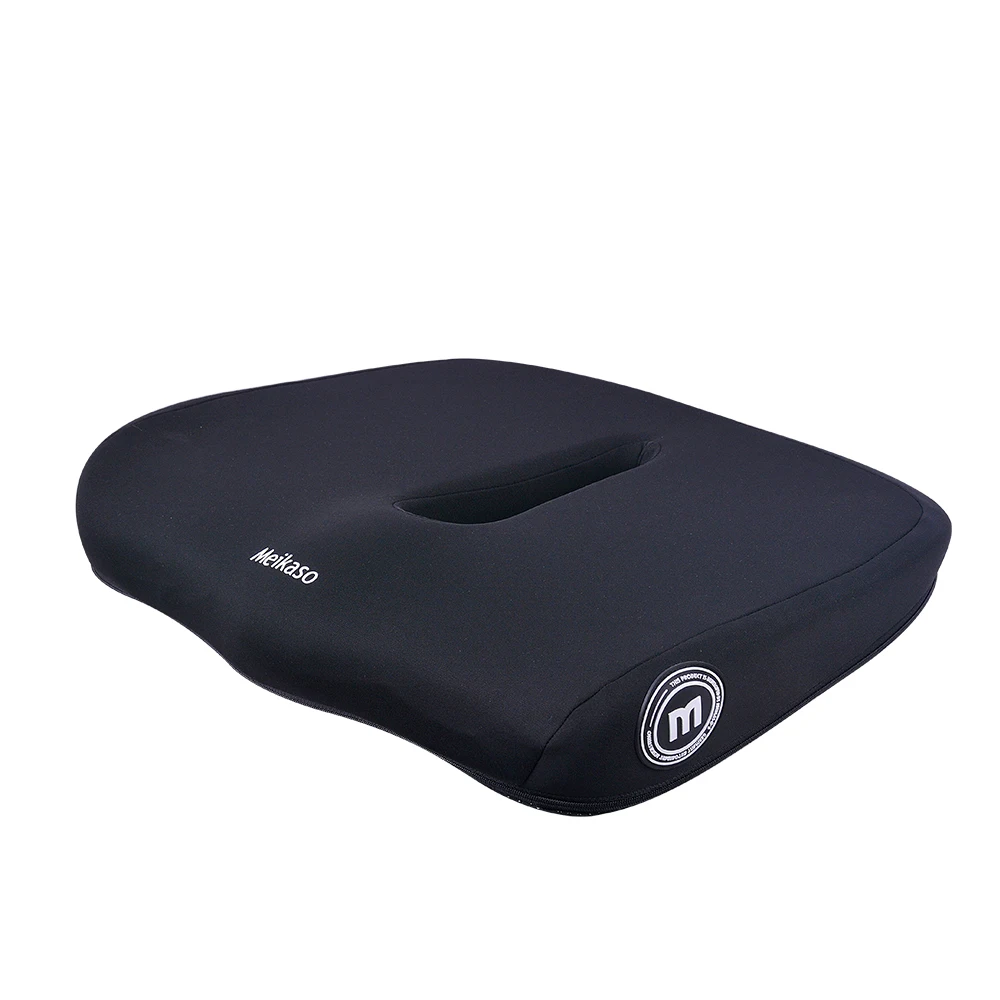 Beezin Seat Cushion Pressure Relief Comfort Memory Foam Seat Cushion Lumbar Back Cushion Office Chair