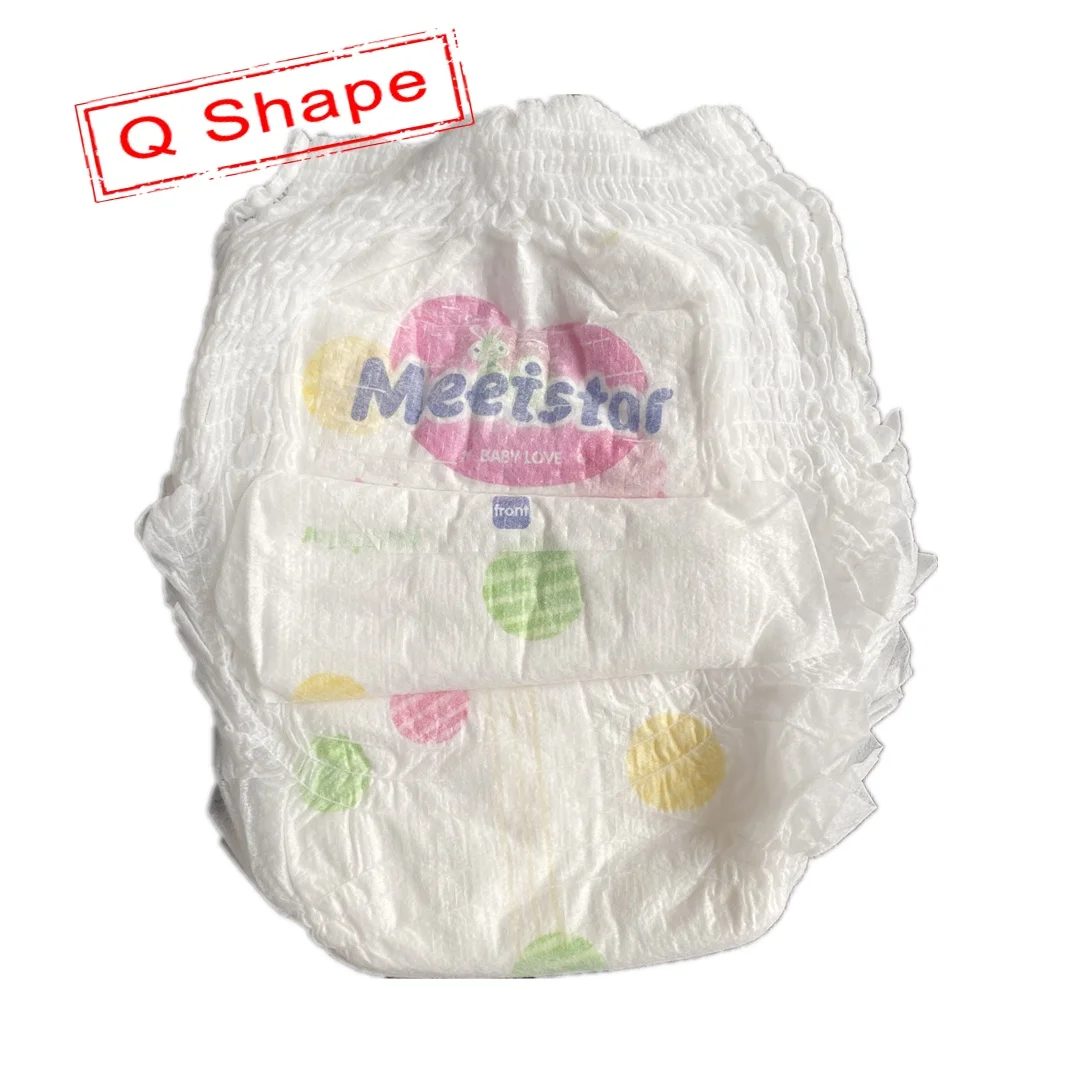 Professional Manufacturer Competitive Price Organic Baby Pant Diapers Wholesaler Baby Nappies Pull Up Pants From China