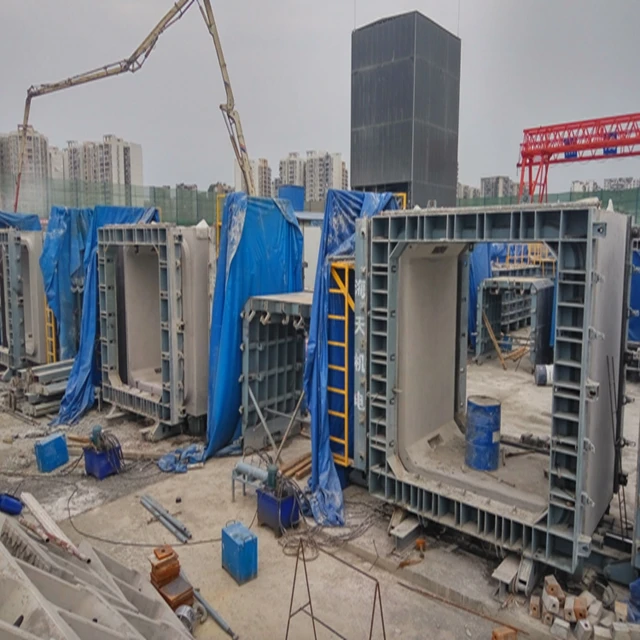 construction equipment  precast concrete box culvert mold vertical pipe gallery mold