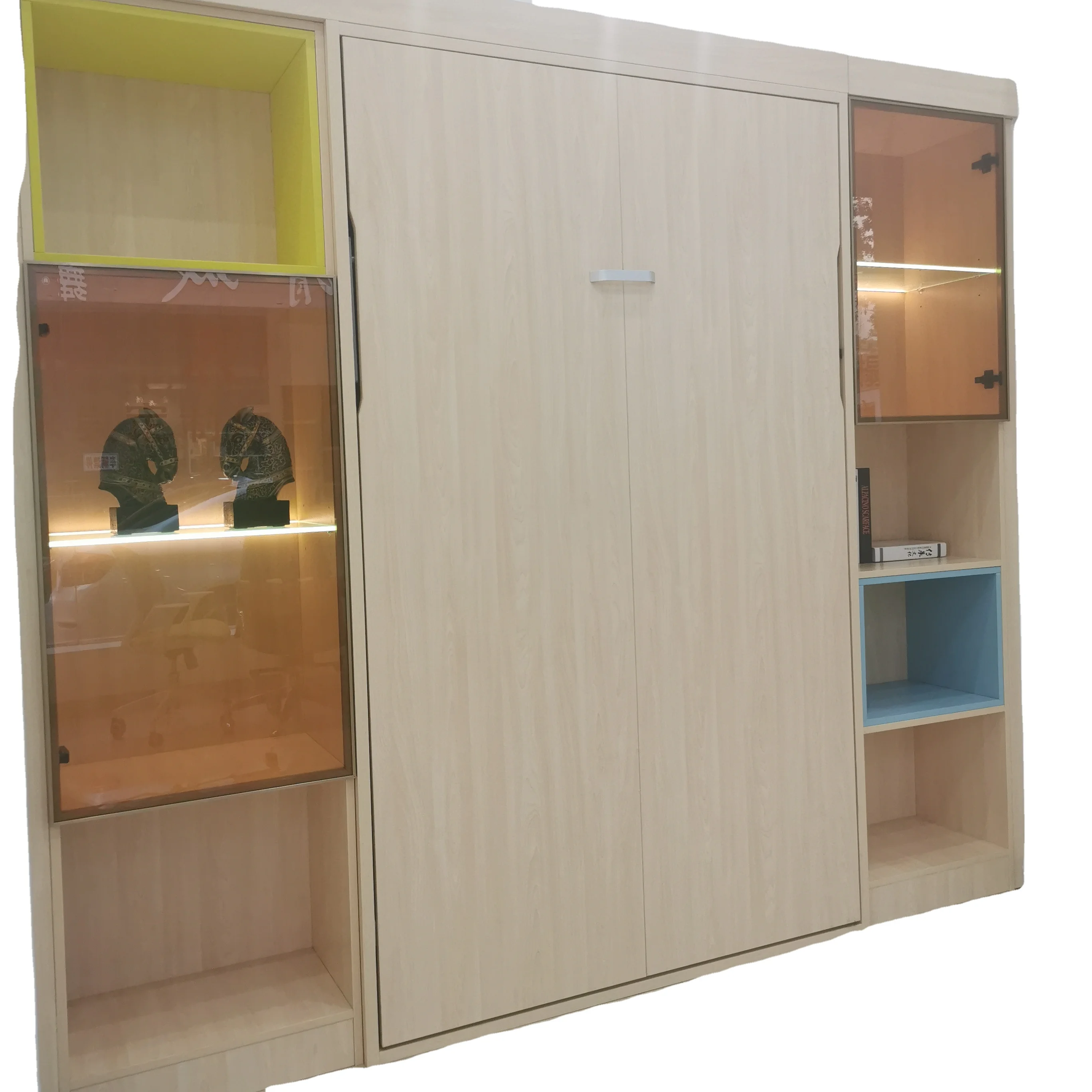 Gorl warm home furniture space saving folding wall bed,modern murphy bed QF094-QF124-QF154