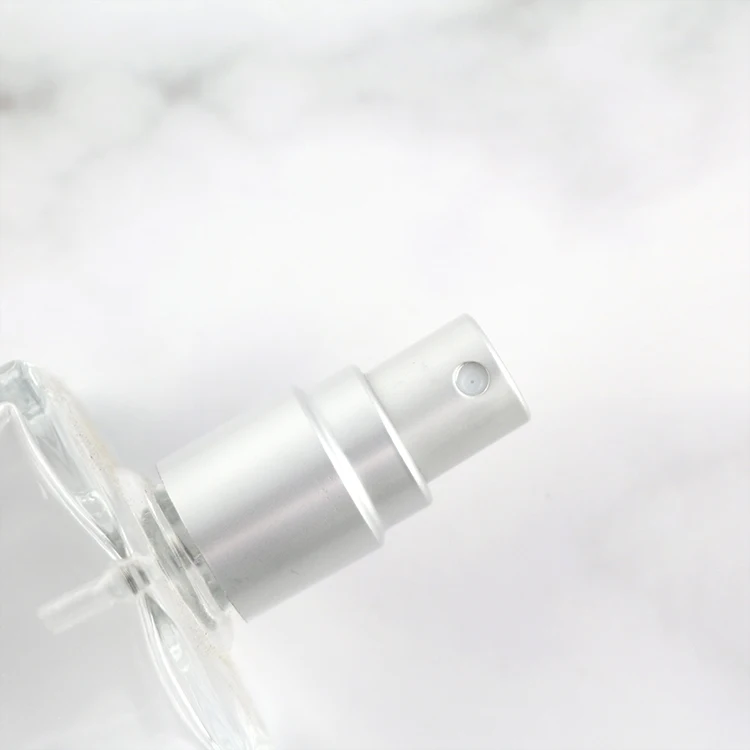 
Clear 15ML Square Fine Mist Travel Spray Bottle Parfume Samples Packaging 