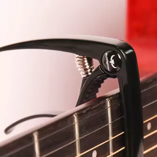 Bullfighter DA-05 Wholesale High Quality Metal Color Electric Acoustic Guitar Capo Ukulele Capo for String Instrument