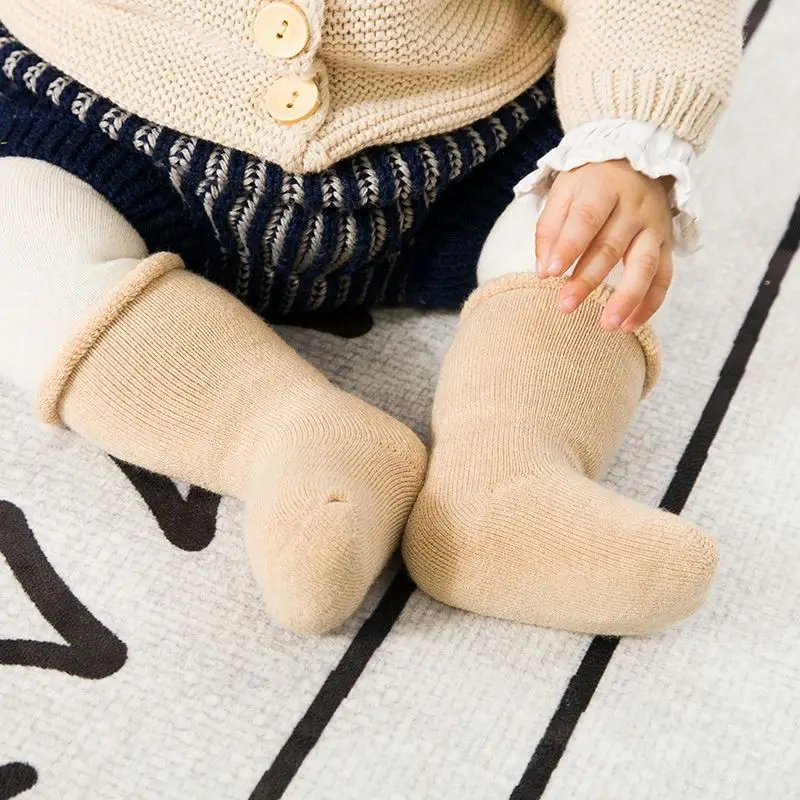 
Wholesale children cartoon cute cotton animal organic baby socks 