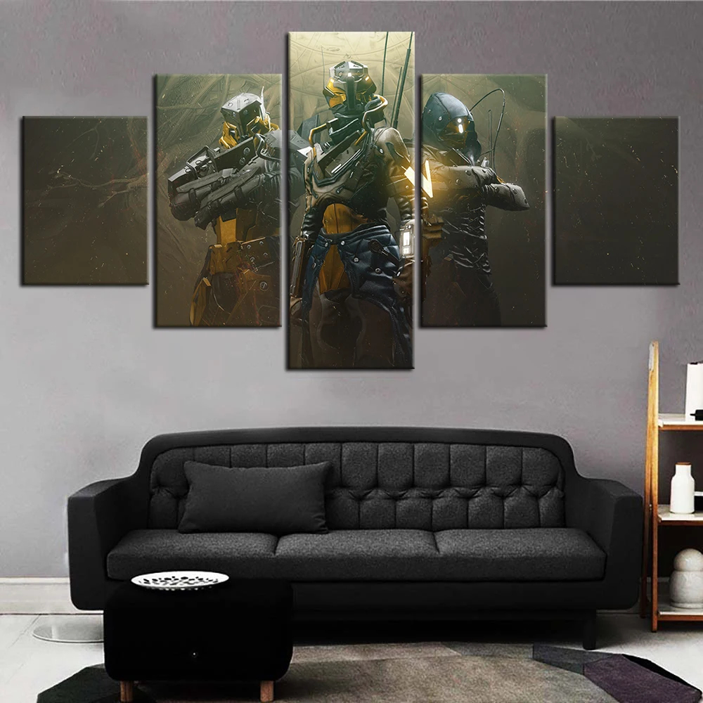  Игровые плакаты без рамки картина маслом HD обои Destiny 2 настенные наклейки на холсте декор для гостиной подарки день
