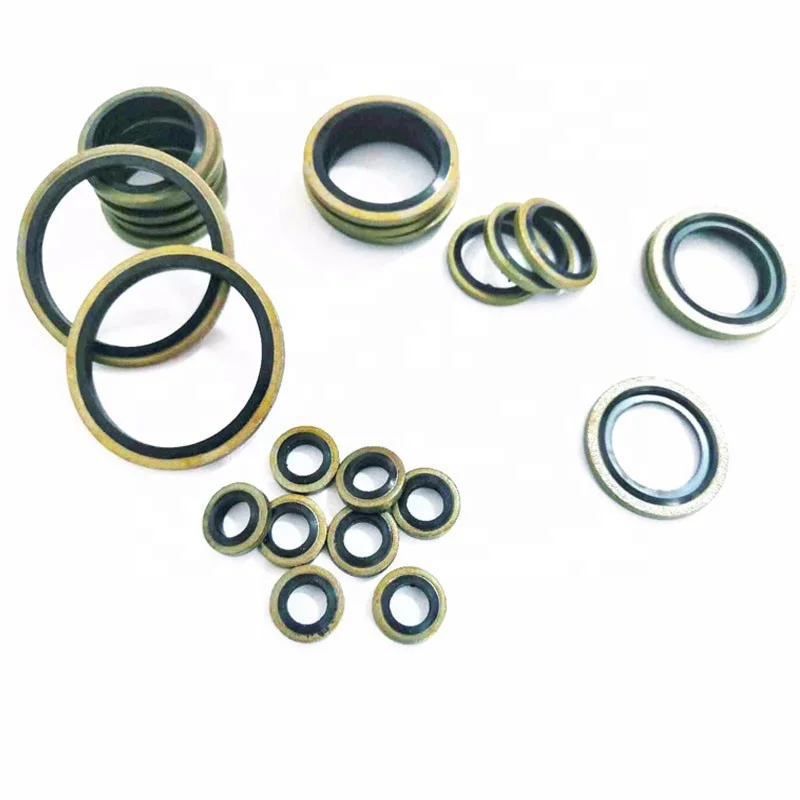 High Quality NBR Rubber Compound Gaskets Flat Washer Bonded Seals