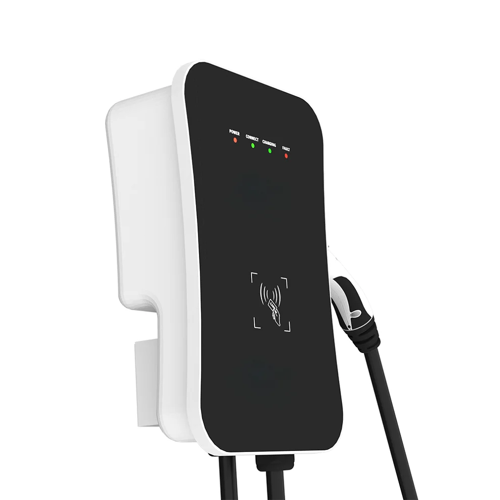 WEEYU Electric Car Charging three phase 32amp fast evse 32A System Type 2 EV Charger EVSE Wallbox