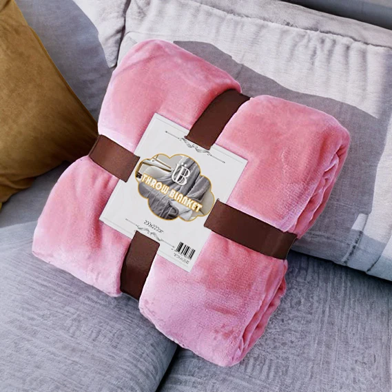 Super Soft Fluffy Nature Blanket Battaniye Soild Flannel Plaid Sherpa Thick Blanket  For Baby Adult Throws And Blankets