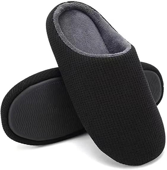 Лидер продаж онлайн, стильные мужские домашние тапочки из пены с эффектом памяти, дышащая нескользящая обувь для дома и улицы