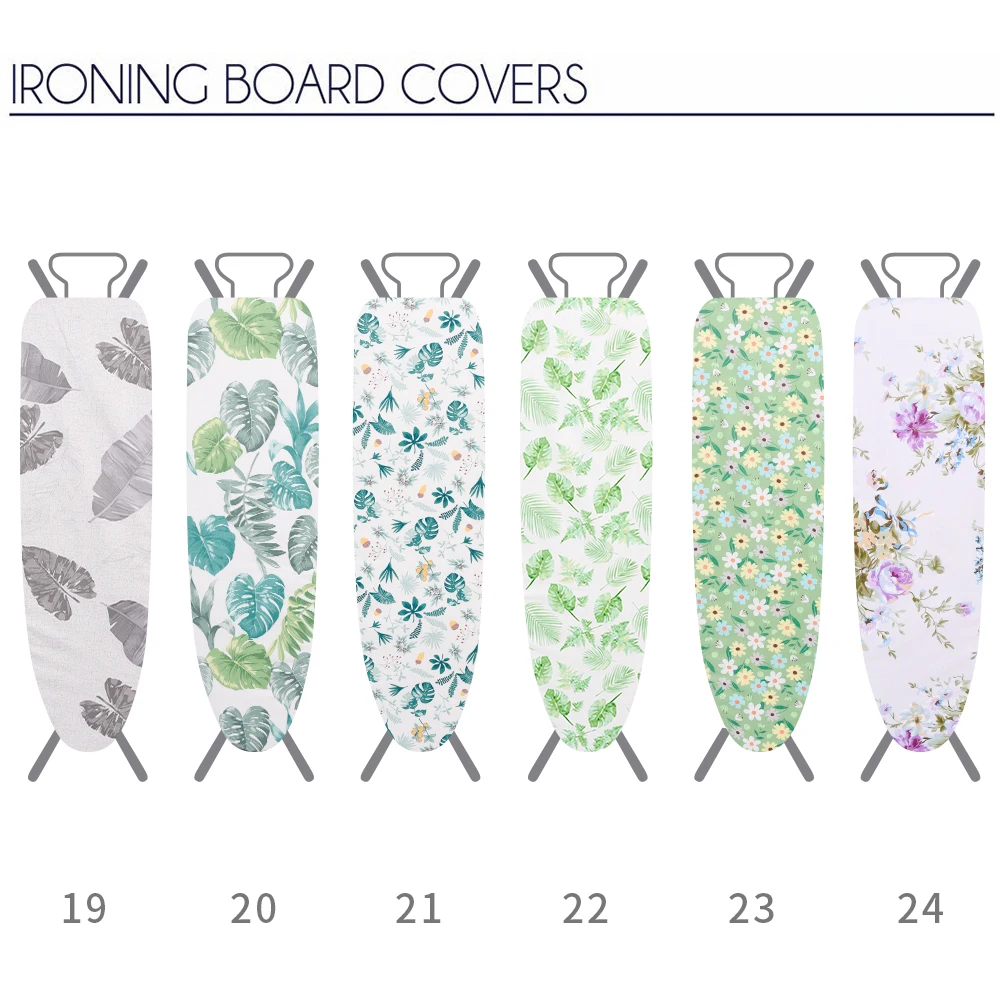 2022 Hot Sale Fireproof Heat Resistant Printed Metallic Ironing Board Cover