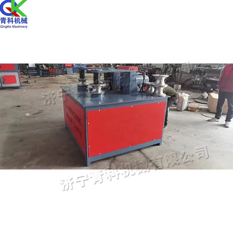 Three-axis hydraulic arc bending machine Square pipe round pipe bending machine groove steel winding machine