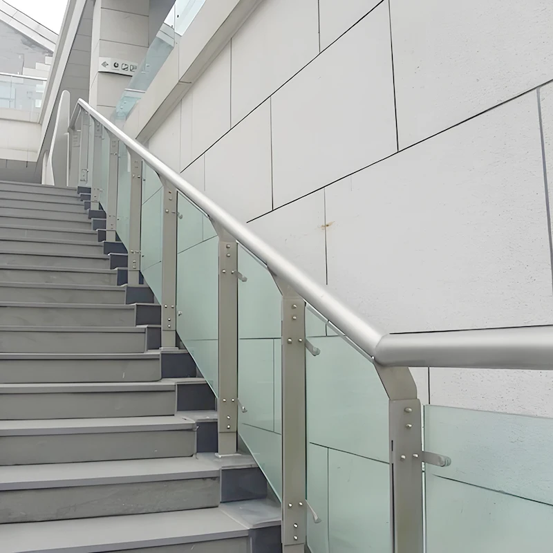 tempered glass parapet stainless steel parapet safety parapet road safety barrier guardrail crash barrier road guardrails