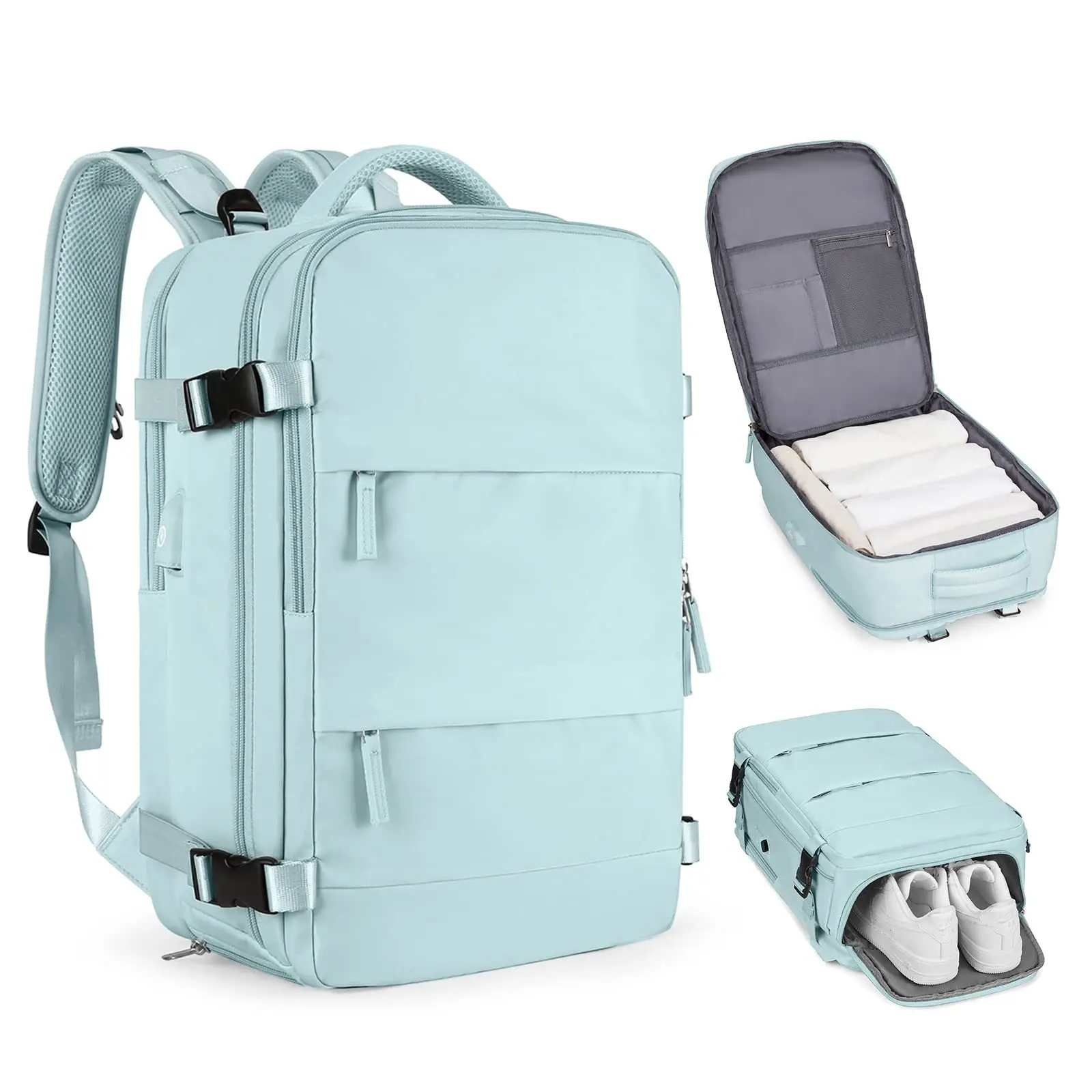 Travel Backpack Women, Carry On Backpack,Hiking Backpack Waterproof Outdoor Sports Rucksack Casual Daypack School Bag