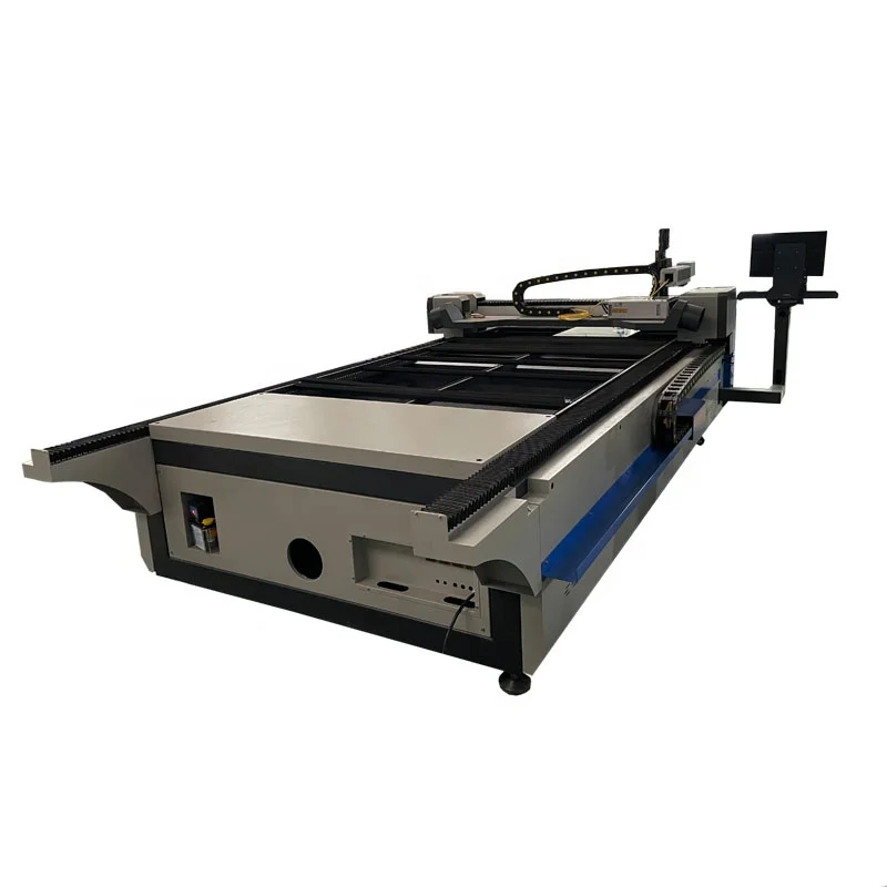 1300*2500 100w Big Format Fiber Laser Marking Machine 1325 Mark Metal Ss Cs Steel Max Fiber Source Engraving Machine