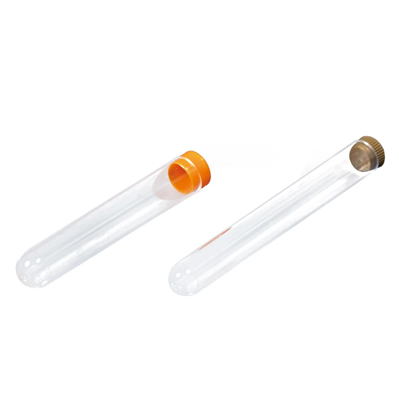 
Hot Medical treatment blood plastic test tubes with screw caps 