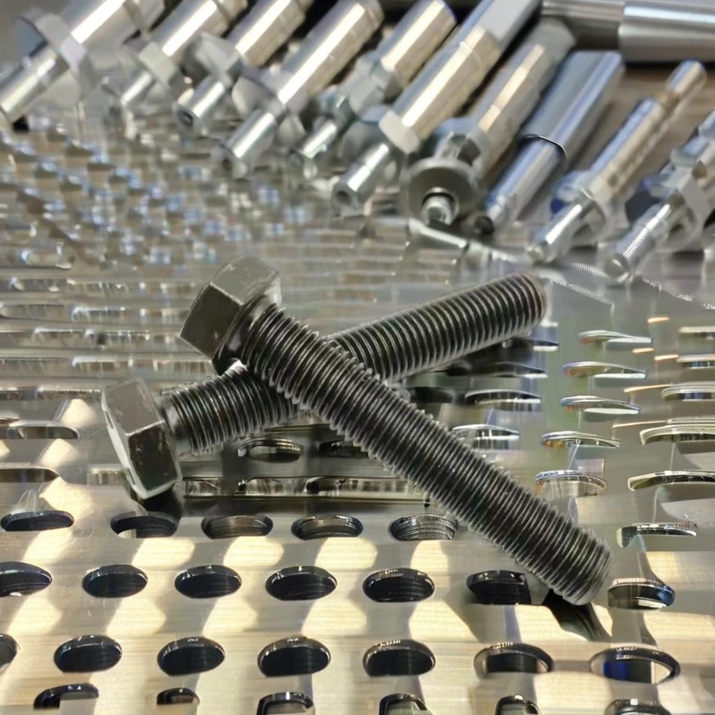 High Quality Galvanized Outer Hexagonal Bolts and Screws Factory Direct Steel High-Strength Bolts Nuts DIN Standard