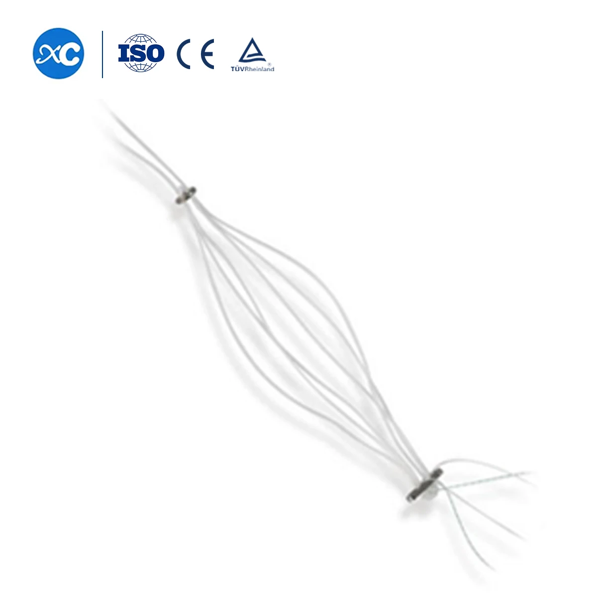 Cruciate Ligament Reconstruction Buckle Loop Plate Uhmwpe Surgical Suture With Titanium Endobutton For Joint Arthroscopy