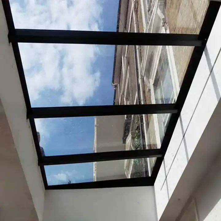 Custom high quality building glass curtain wall double glazed tempered low-e insulated glass panels