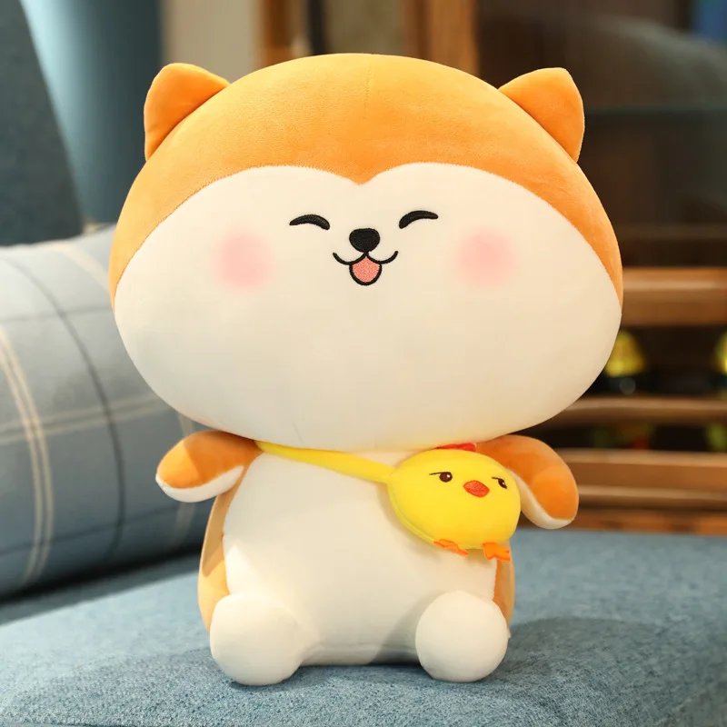 Husky Doll Smiling Shiba Inu Grab Doll Company Activities Gift Plush Toys.
