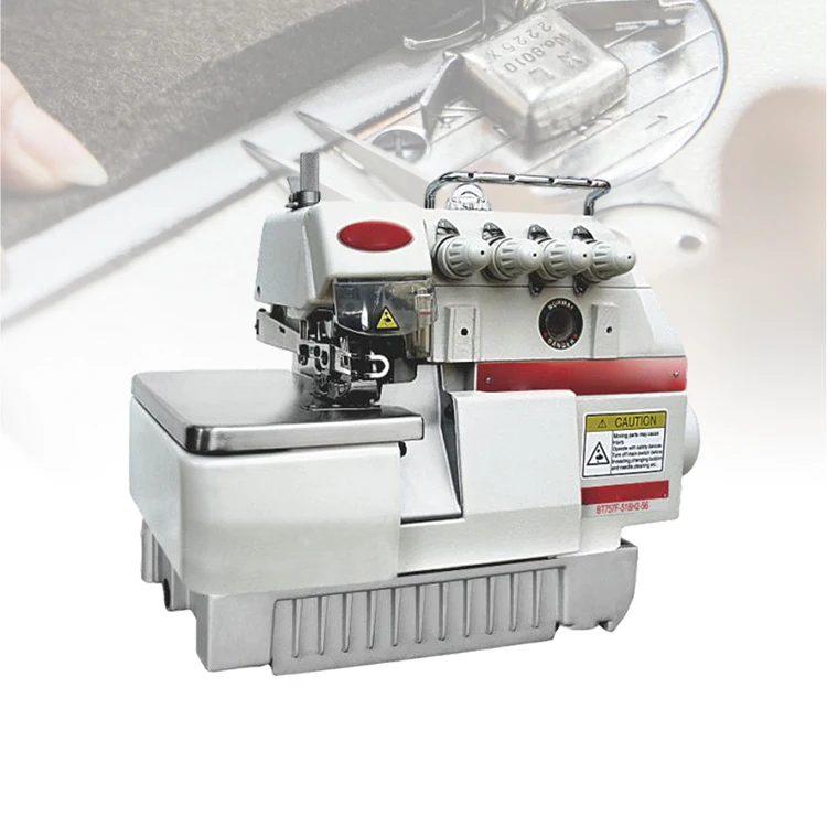Hot Selling High Speed Four Thread Overlocker Industrial Knitting Fabric Overlock Sewing Machine