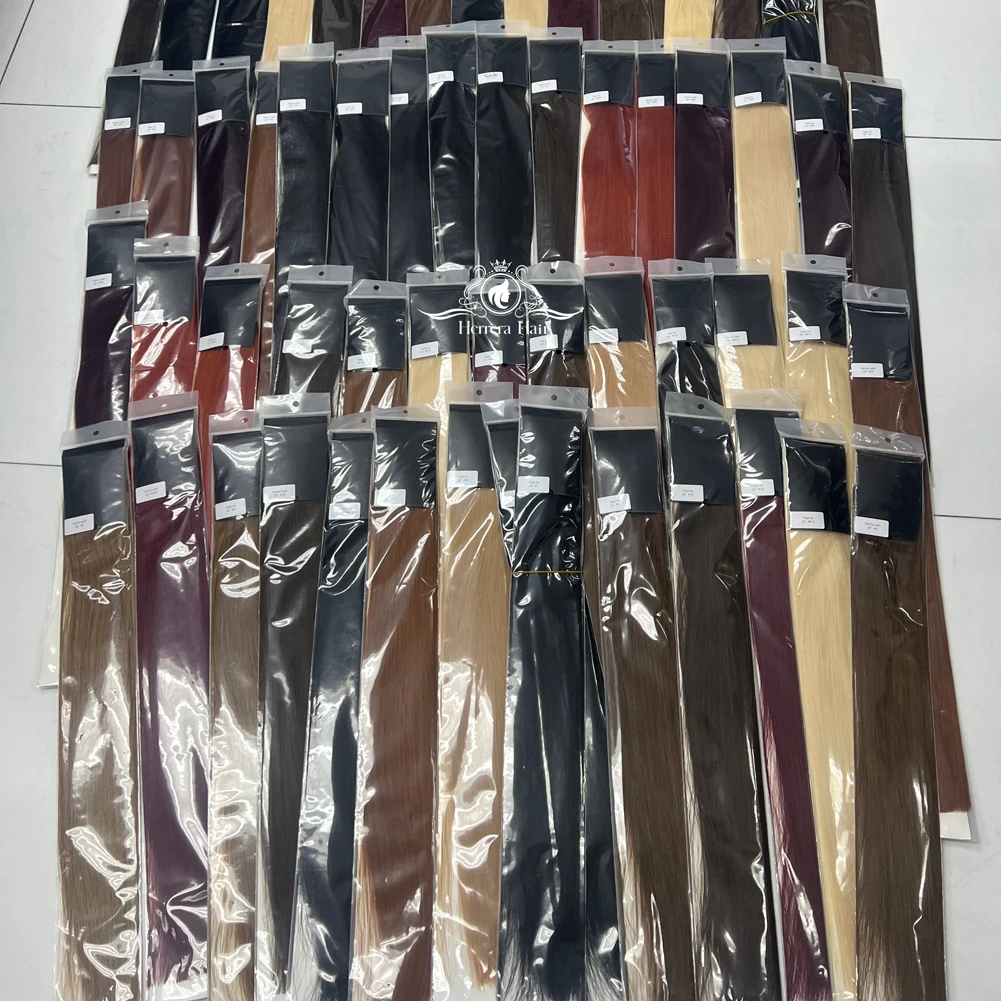 Профессиональный Remy Machine Weft выровненные волосы для кутикулы вытянуты из натуральных волос