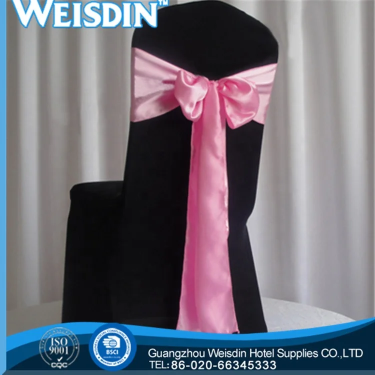 Manufactory Wholesale Polyester Spandex Elastic Stretch chair covers chair sashes for wedding decoration