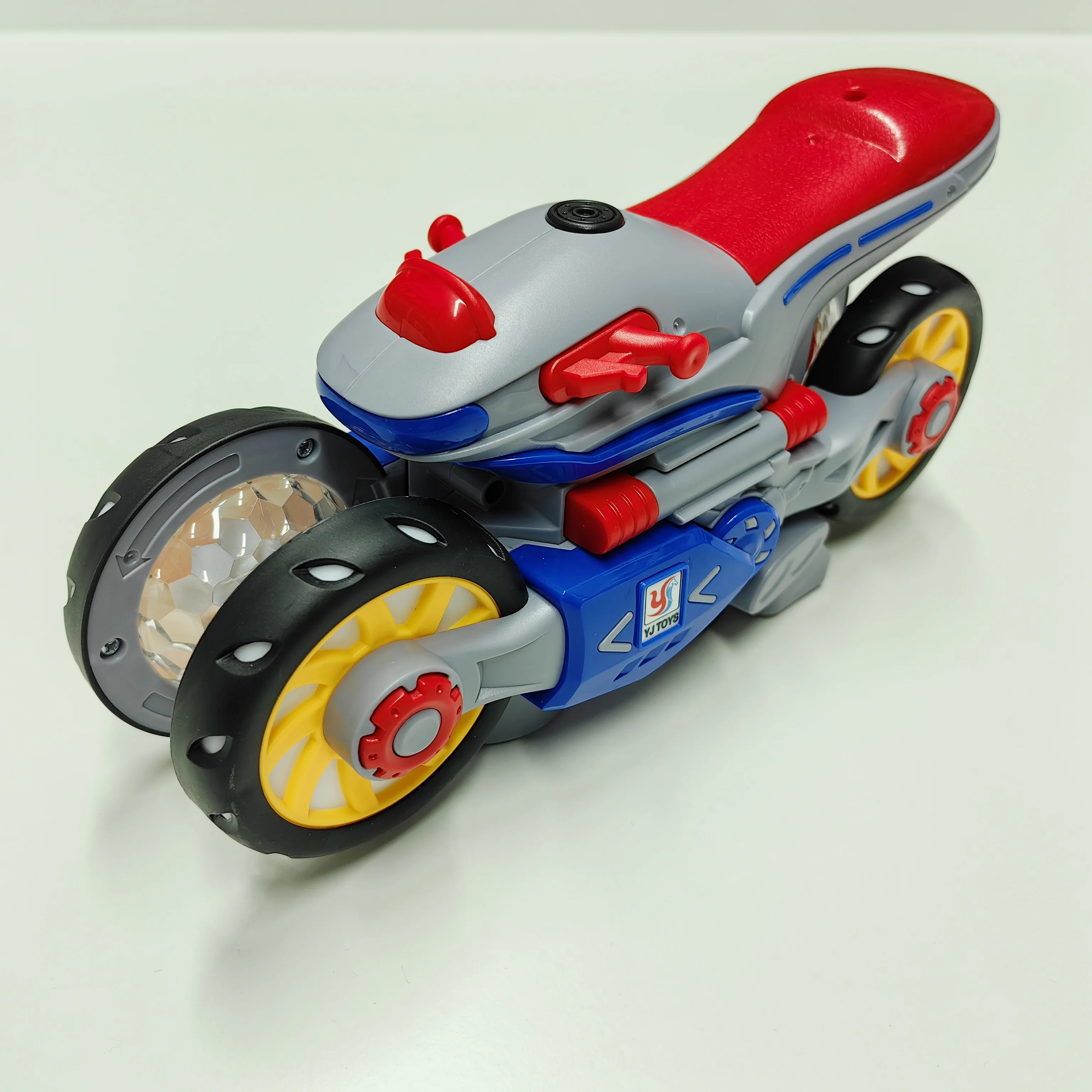 2025 new Rotary motorcycle for Kids LED Light Spray Remote Controlled Rc Motorcycle Car Toy With Gesture Sensing Watch