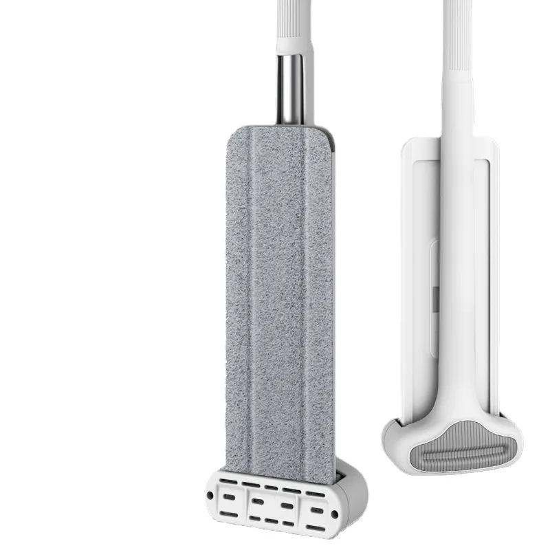 Dry Wet Floor Cleaning Lazy Hand Wash Free Mop Microfiber Washable Pads Wet Jet Flat Mop for Floor Kitchen