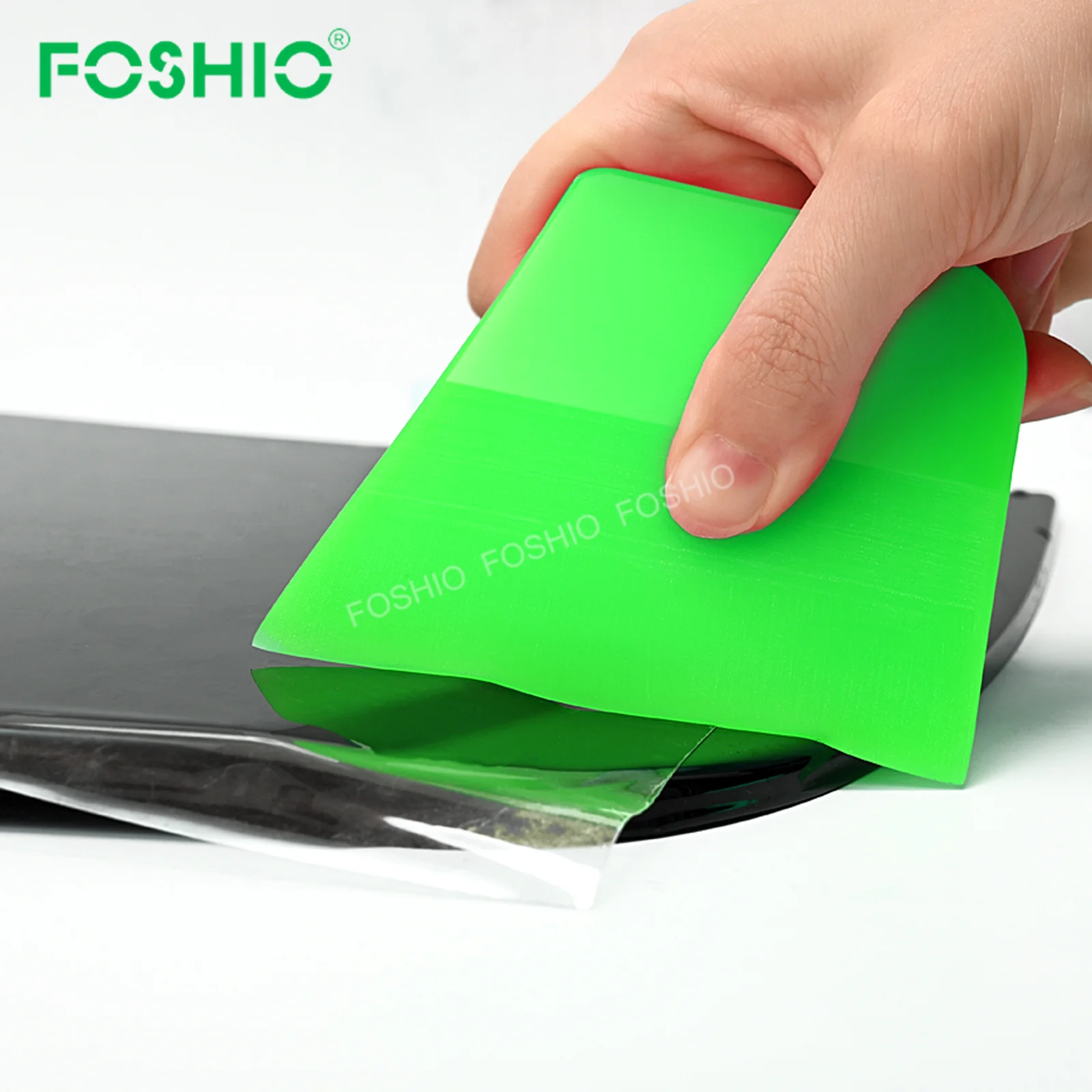 Foshio Design Professional Glass Magnetic Ppf Squeegees Rubber Car Window Tint Tool