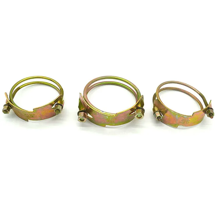 Hot sell high quality Galvanized Iron Steel Tiger Clip Exhaust Pipe clamp