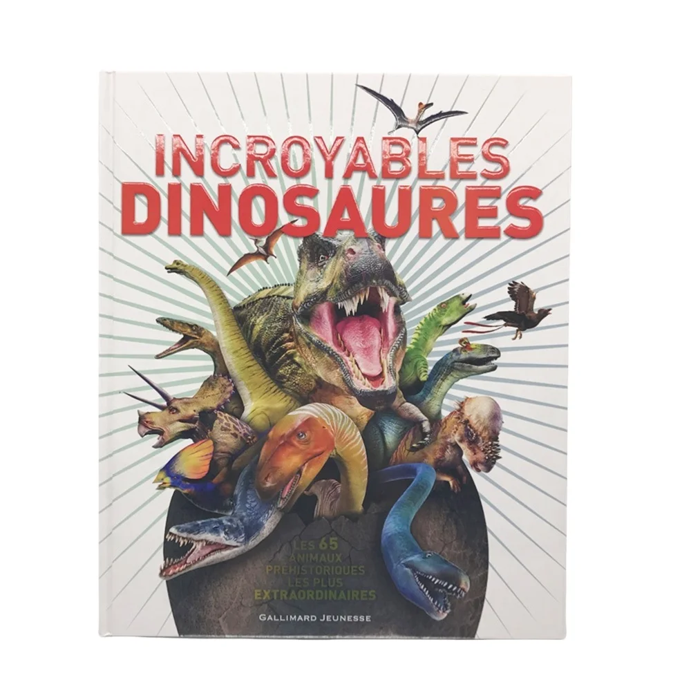 Заводская пользовательская 3D-книга для детей книга рисования картонная печать обучающие книги в твердом переплете