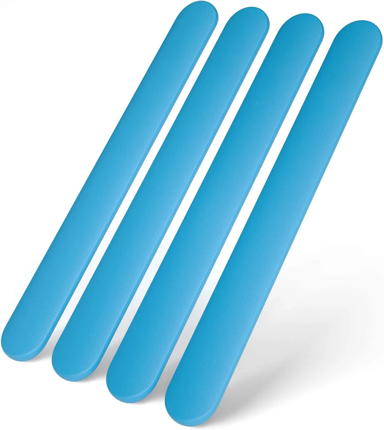 SJ Medical Silicone Stir Sticks Reusable Silicone Popsicle Sticks Tools Colored Medical Silicone Tongue Depressor