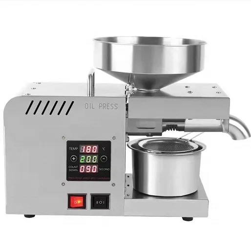 Commercial automatic oil press