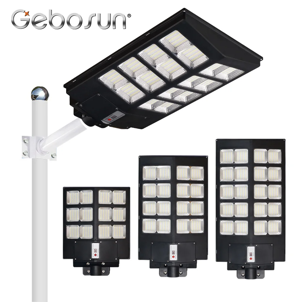Gebosun Solar Panel High Power 20w 100w 200w300w Outdoor Led All In One Solar Street Light