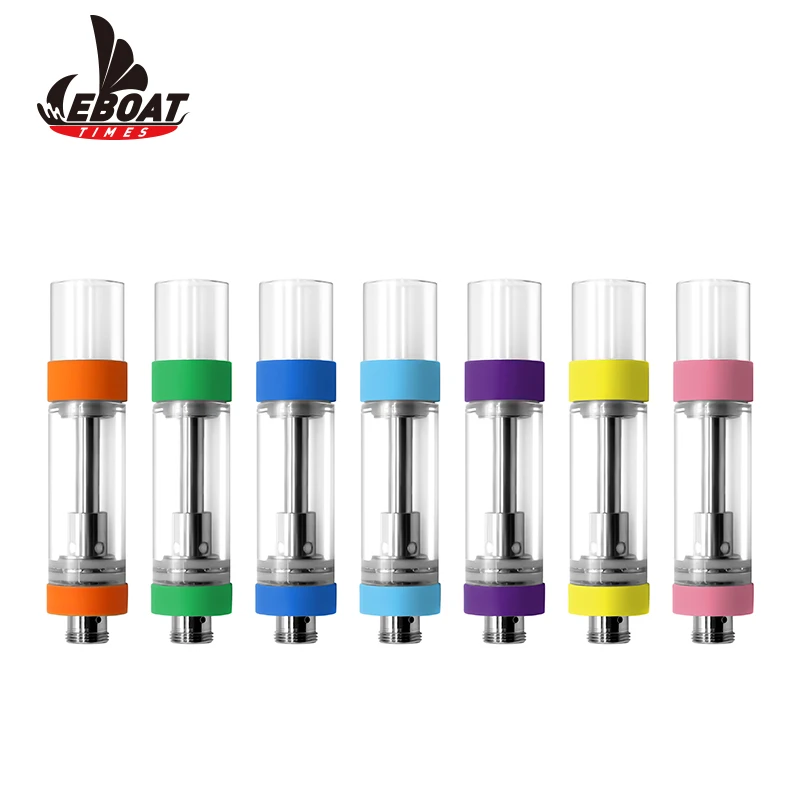 Eboattimes LOC new popular glass tip cartridge empty tank 1ml 510 thread cartridge