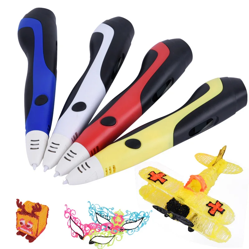 Лидер продаж, профессиональная перезаряжаемая ручка для 3d принтера, многофункциональная ручка для 3d искусства, 3d-ручка для рисования