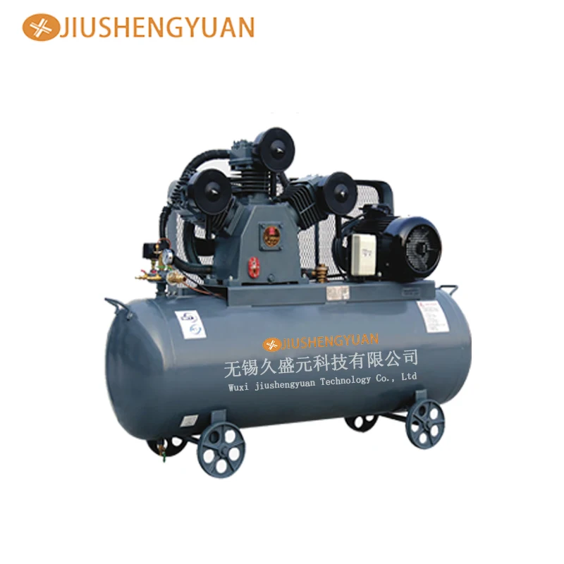 Jiushengyuan air-compressor best sale brand 20hp 15kw heavy duty diesel engine piston air compressor for mining