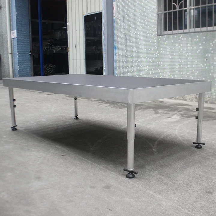 wholesale price outdoor stage truss display anti-slip Concert Wedding Stage Platform aluminum mobile Stage Podium for events