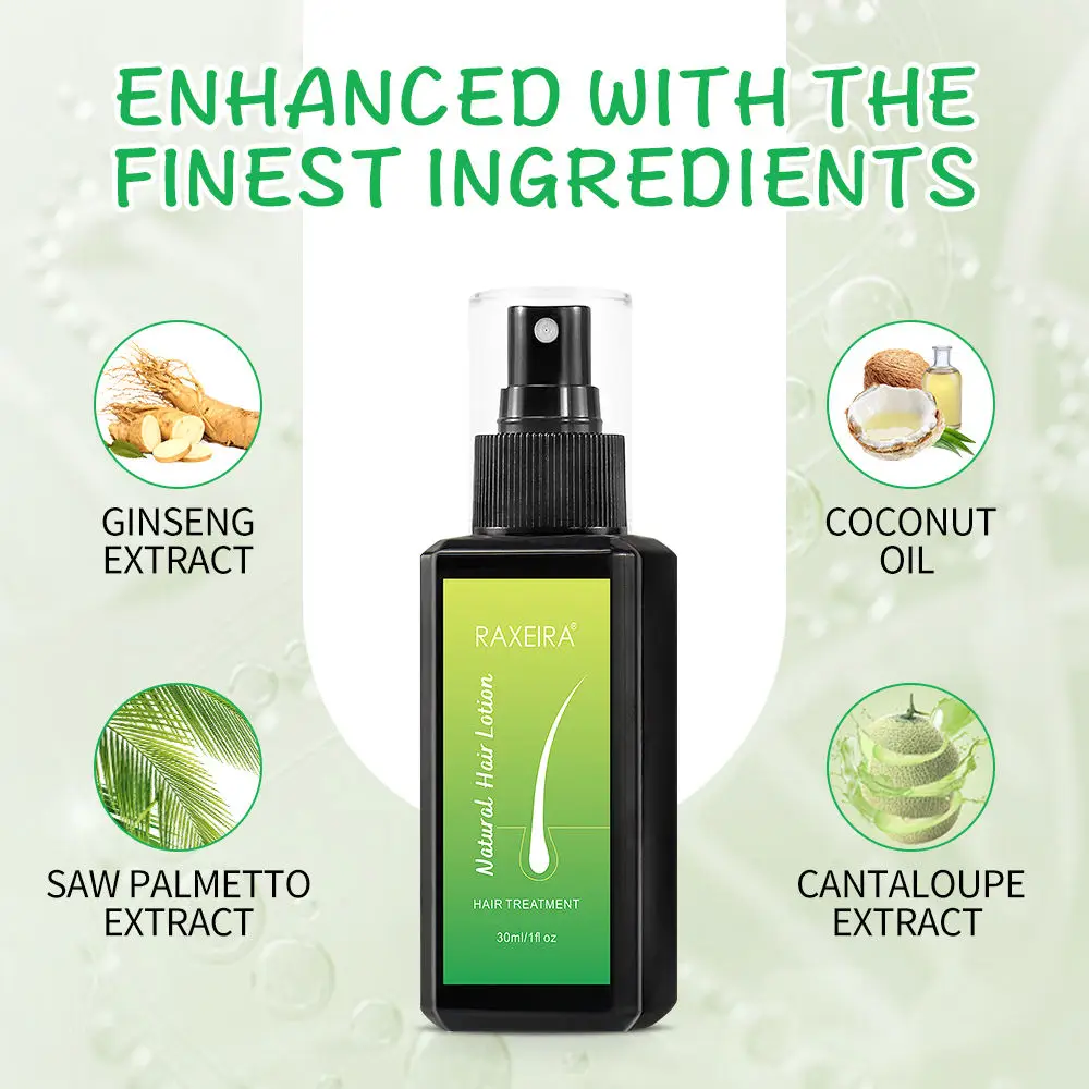 Private Label Organic Fast Thick Hair Growth Serum oil Lotion Spray Anti Baldness Hair Loss hair Growth Lotion