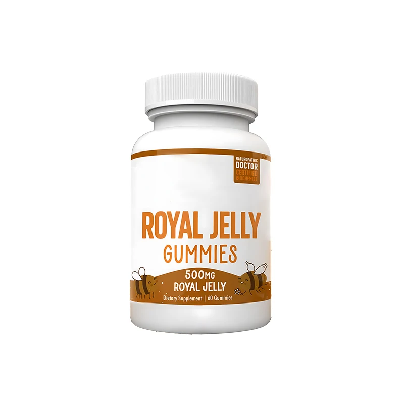 Black seed and honey gummies natural harmless organic healthy royal jelly gummy candy bee pollen gummies