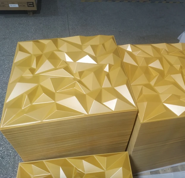 interior pvc wall panel 3d panels  ceiling  waterproof  wooden  board decorative