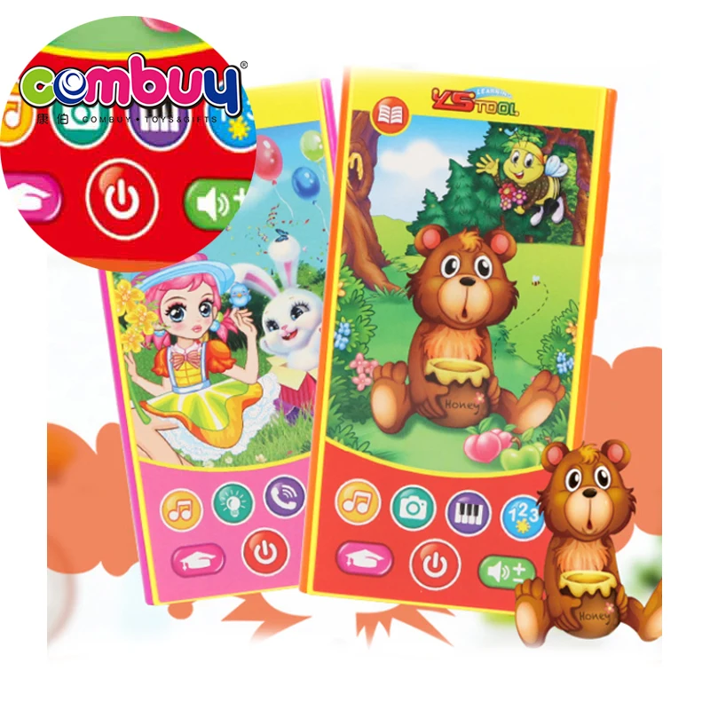 Baby phone english learning machine story musical kids mobile toy phone
