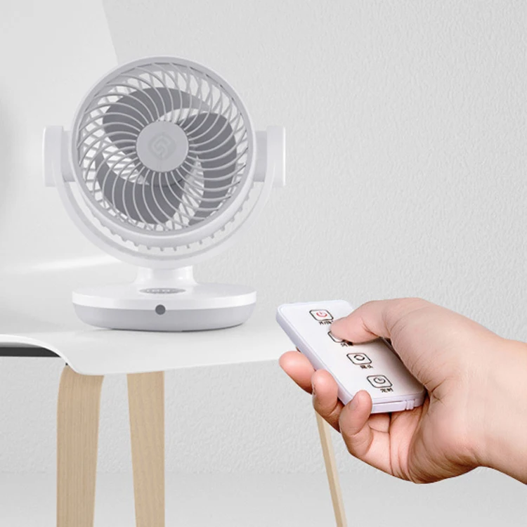 Circulating Fans Digital Display Cooling Rechargeable Electric Portable Circulating Fan