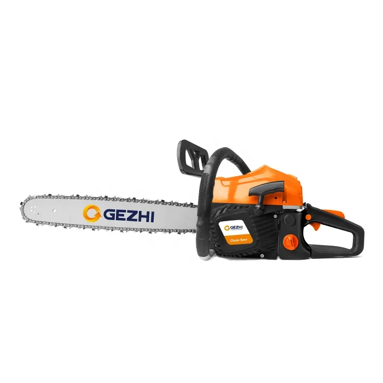 gas chain saw power tool 58cc newest type hot selling wood cutting machine CE EMC GS